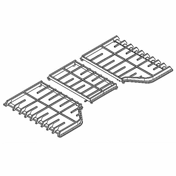 Kitchenaid KCGS356ESS00 Range Burner Grate Kit