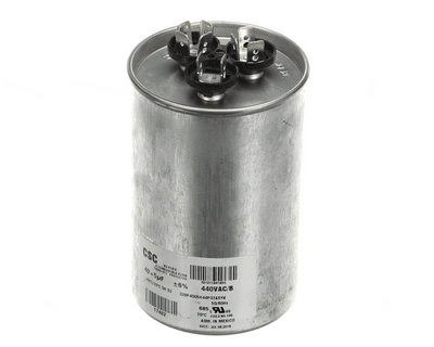 York 40/5 MFD 440V Round Dual Run Capacitor - S1-02425894700