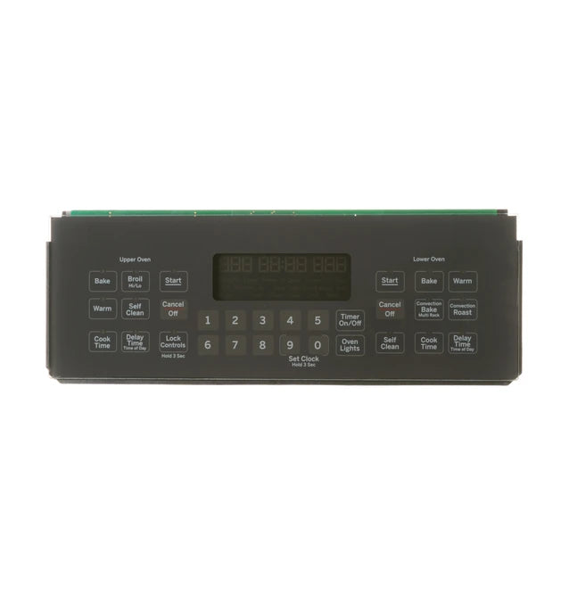 GE Range Glass Touchpad Control Panel Assembly - WB27X21183