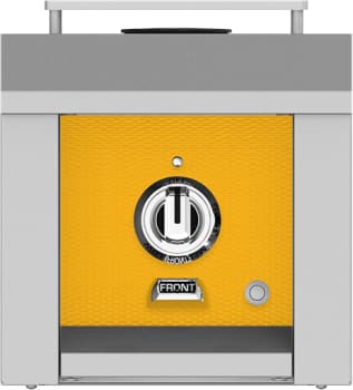 Hestan AGB121LPYW 12 Inch Side Burner with 20,000 BTU for Hestan Built-In Grills - Yellow