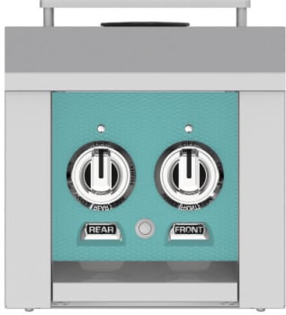 Hestan AGB122NGTQ 12 Inch Side Burner with 20,000 BTU for Hestan Built-In Grills - Turquoise