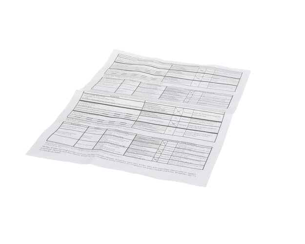 Blomberg Part# 1777770100 Print Material - Genuine OEM