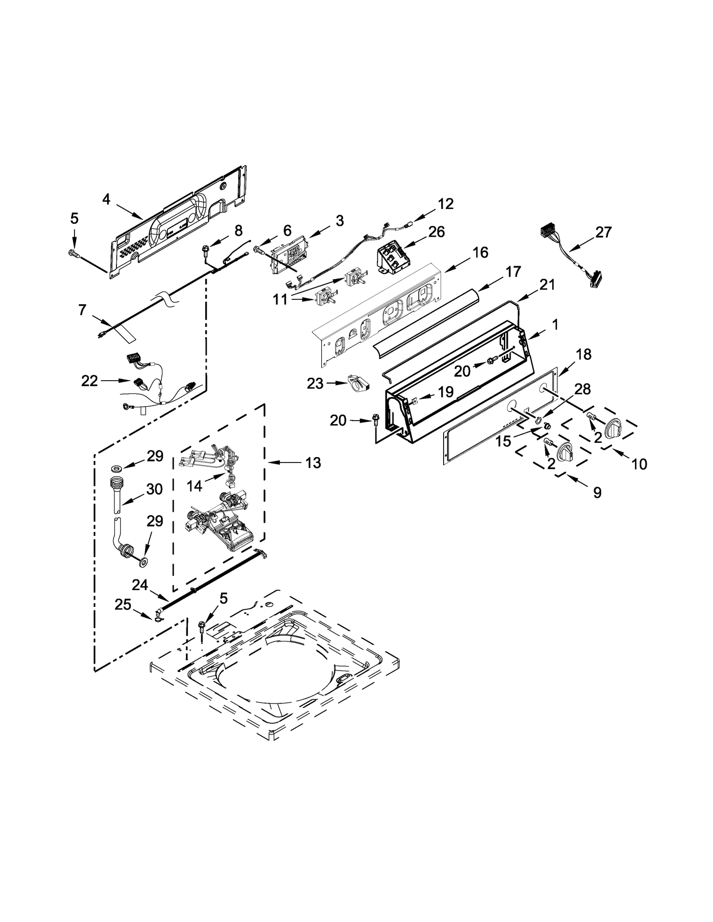 Whirlpool Water Inlet Valve WPW10486031