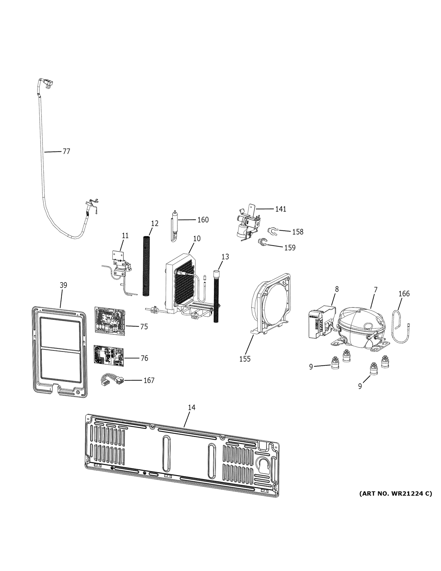 GE Compressor WR87X32290