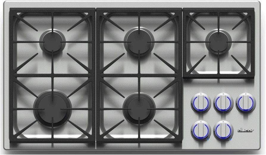Dacor DYCT365GS/LP/H 36 Inch Gas Cooktop with 5 Sealed Burners