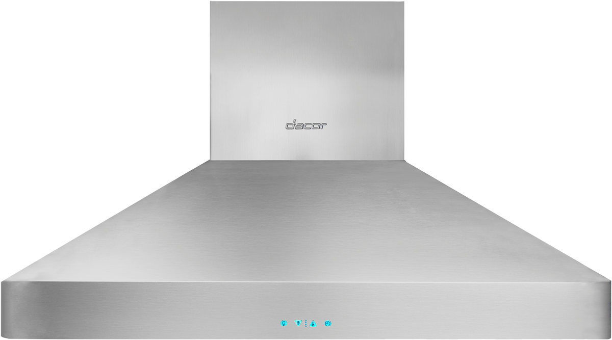 Dacor DHW361 36 Inch Wall Mount Chimney Range Hood with 600 CFM Internal Blower