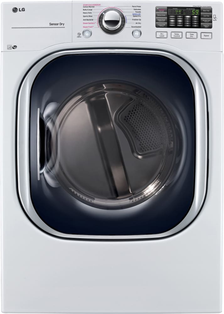 LG DLEX4370W 7.4 Cu. Ft. 14-Cycle Electric Dryer