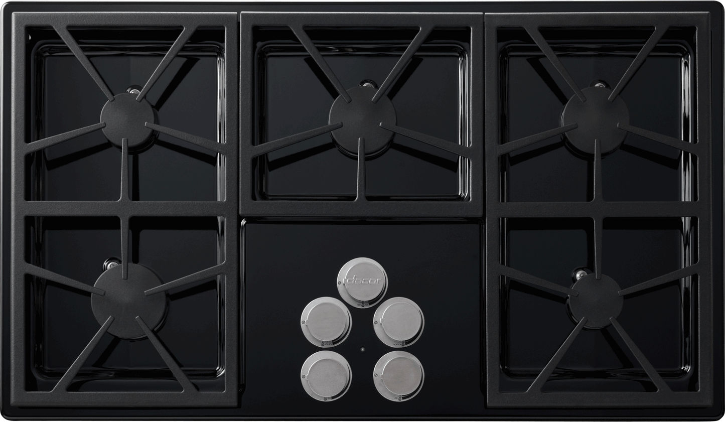 Dacor DTCT365GB/LP 36 Inch Gas Cooktop with 5 Sealed Burners