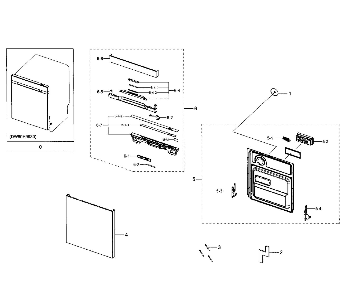 Samsung Detergent Dispenser DD59-01002A