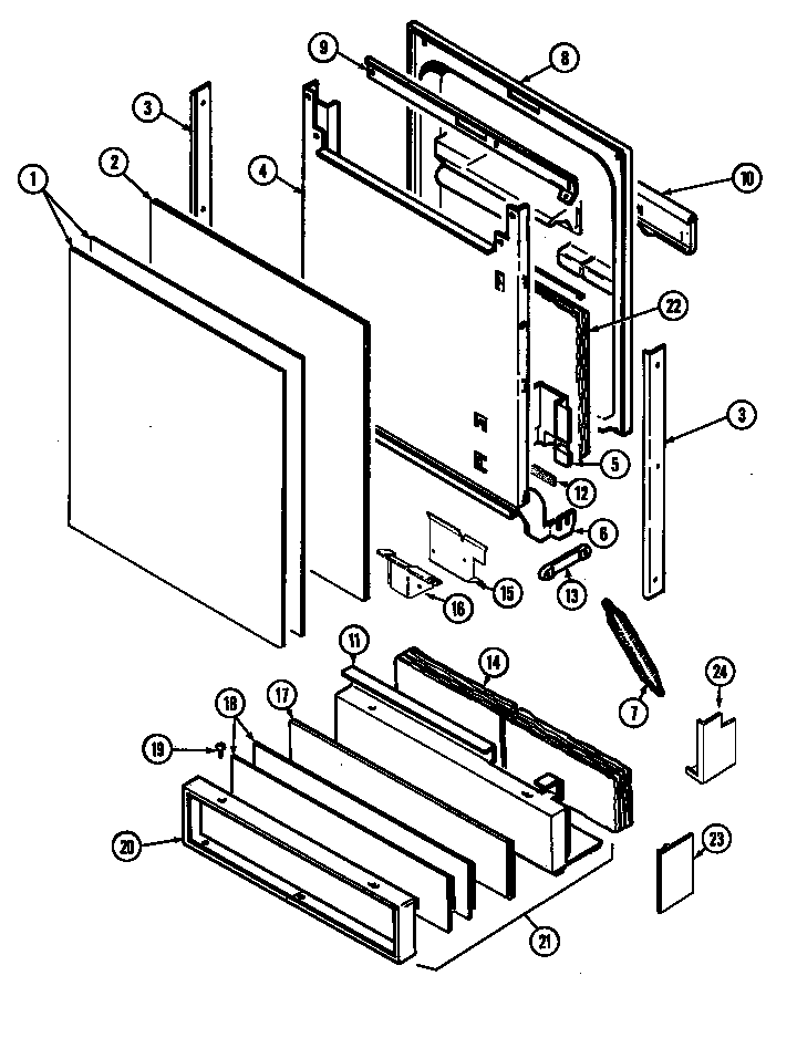 Whirlpool Door Spring Link WP912653