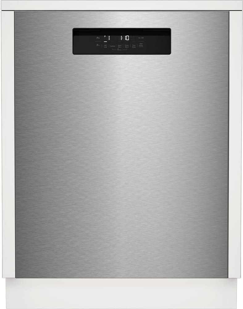 Blomberg 7656069580 24 Inch Full Console Dishwasher with 16 Place Settings, 8 Cycles, Removable Third Rack - Dwt52800Ssih