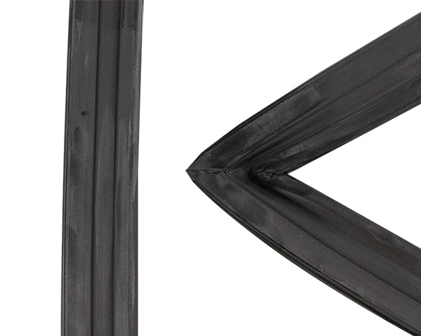 Frigidaire FRS26ZTHW5 Refrigerator Door Gasket - Black, Magnetic, Fresh Food - Genuine OEM