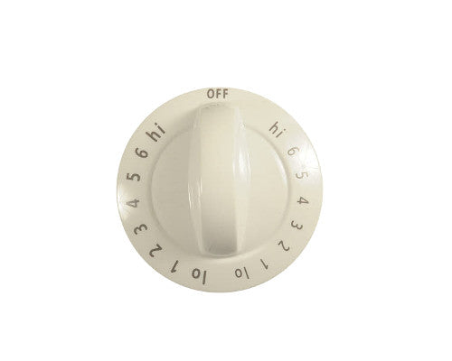 Frigidaire GLED388CSB Burner-Control Knob -White - Genuine OEM