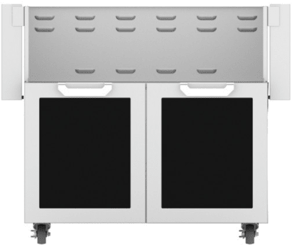 Hestan GCD36BK 36 Inch Double Door Grill Cart - Black