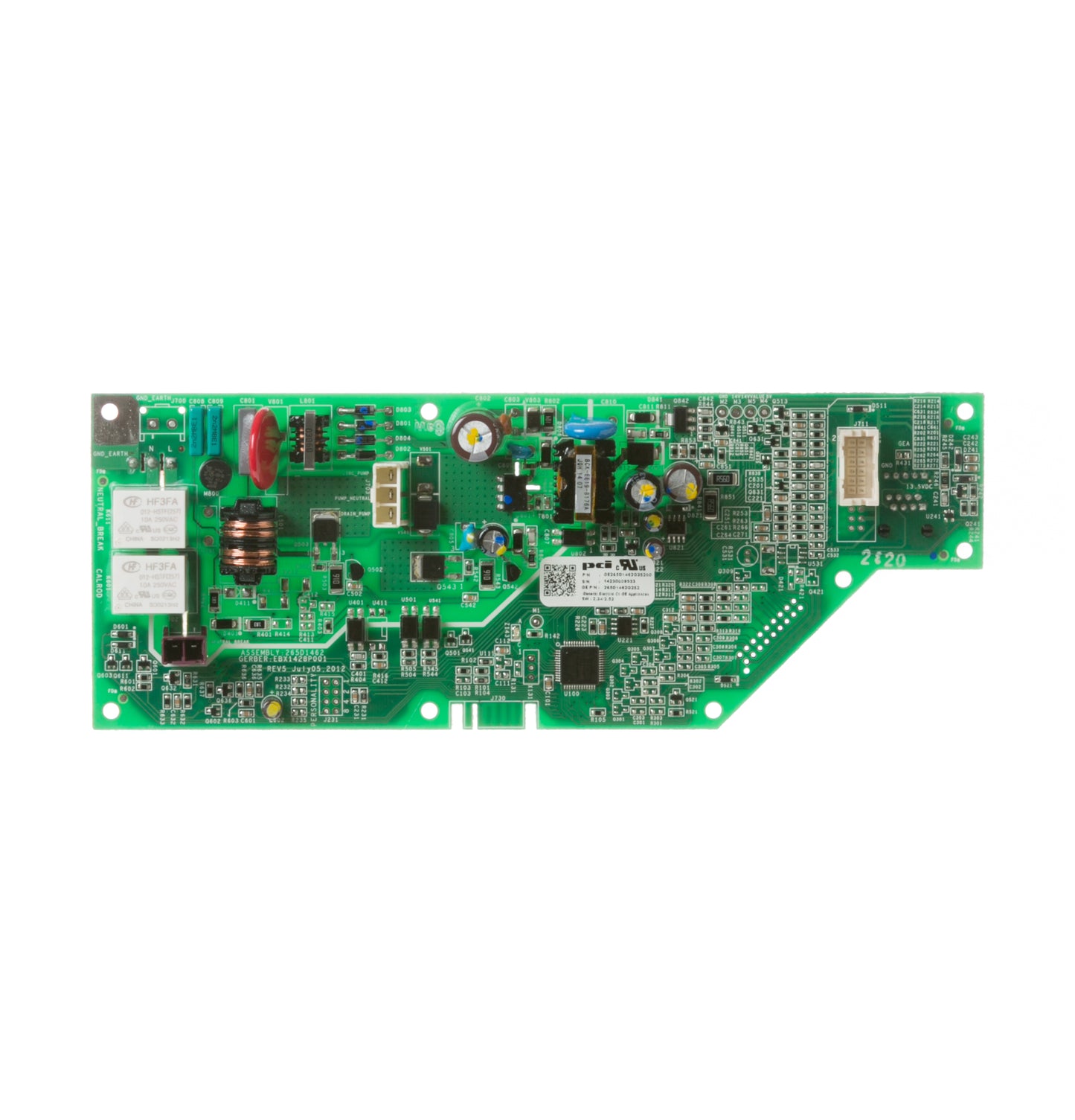 GE Dishwasher Electronic Control Board GDT580SMF6ES