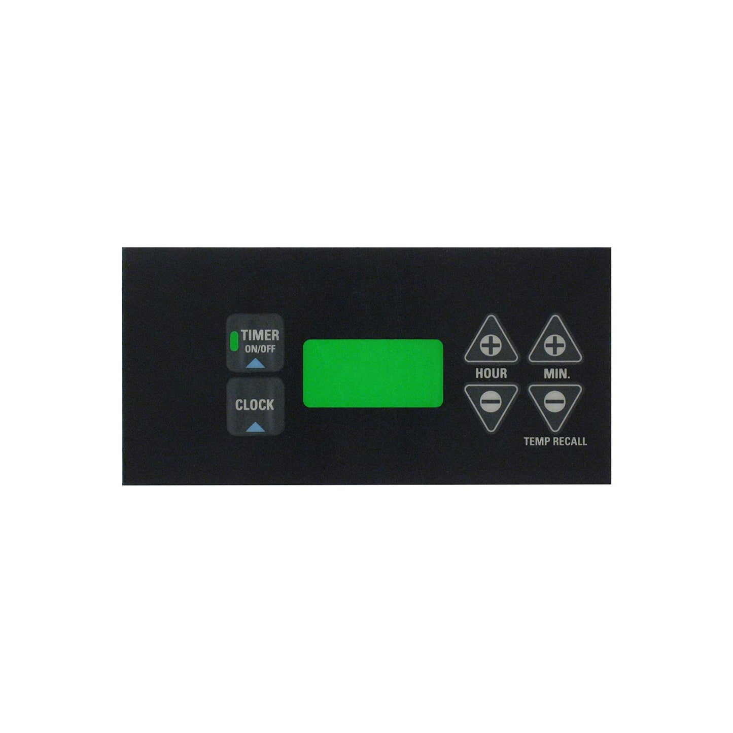 GE JBP63BY5WH Control Panel Overlay (Black) Genuine OEM