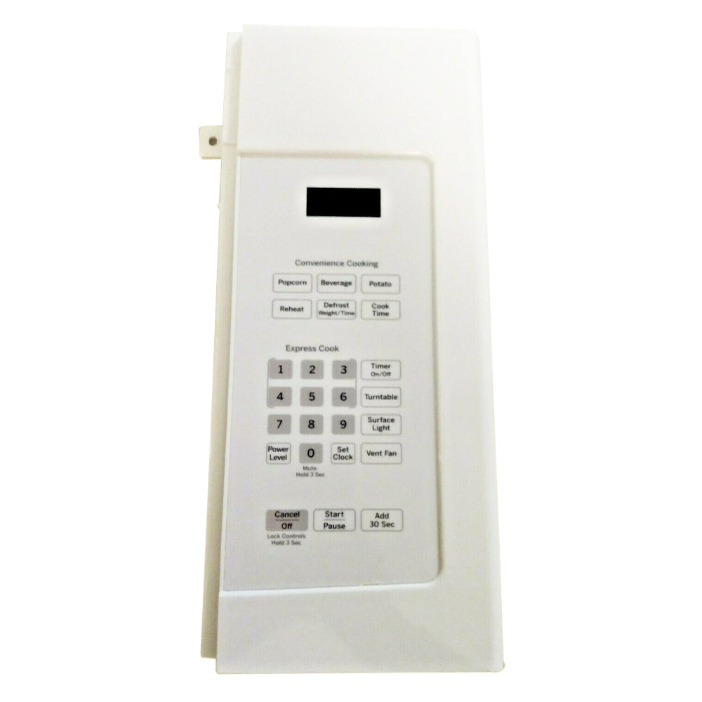 GE Microwave Touchpad Control Panel - White JVM3160DF8WW