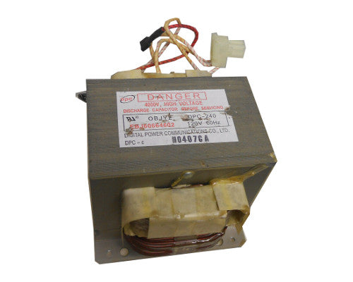 GE Microwave High Voltage Transformer JVM3162DJ1WW