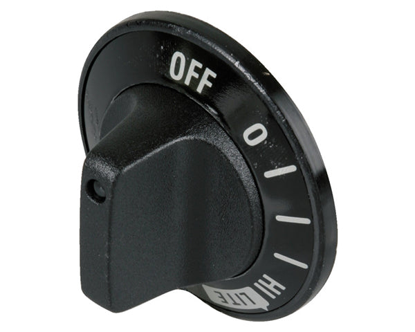 GE Range - Oven/Stove Top Burner Knob (Black) LGB116BPA1AD