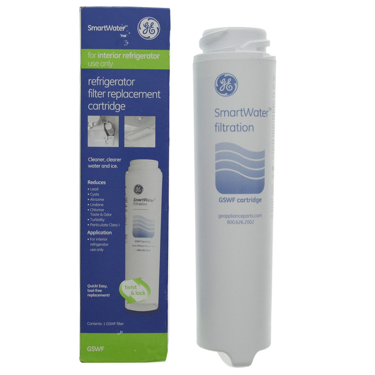 GE Refrigerator Water Filter PDSF0MFXBRBB