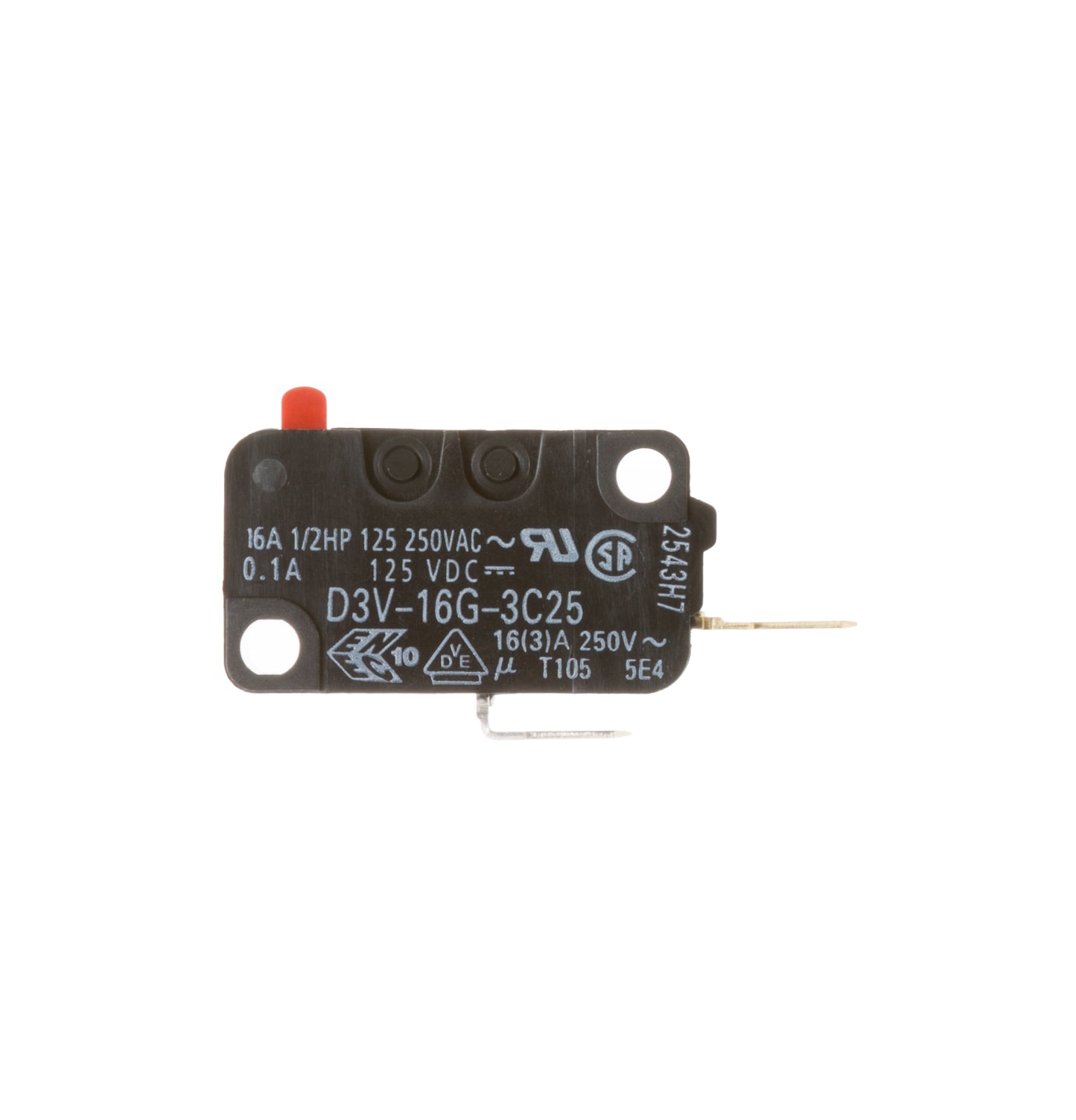 GE Microwave Secondary Door Switch PVM9179SK1SS