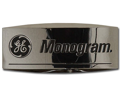 GE Oven Small Monogram Badge-Logo w/adhesive ZET938SF5SS