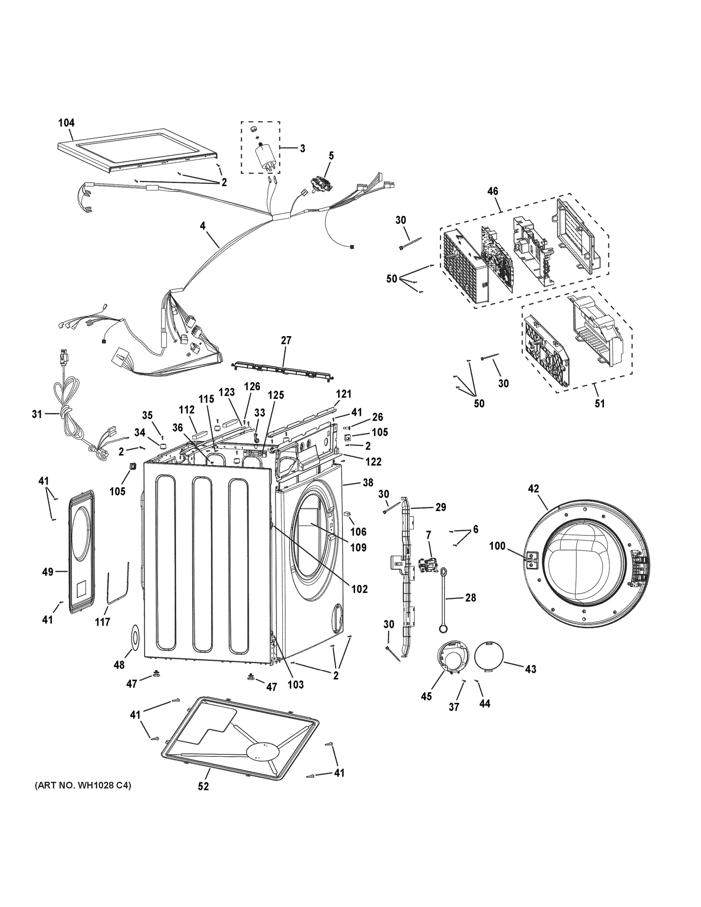 GE Inverter Board WH18X28358