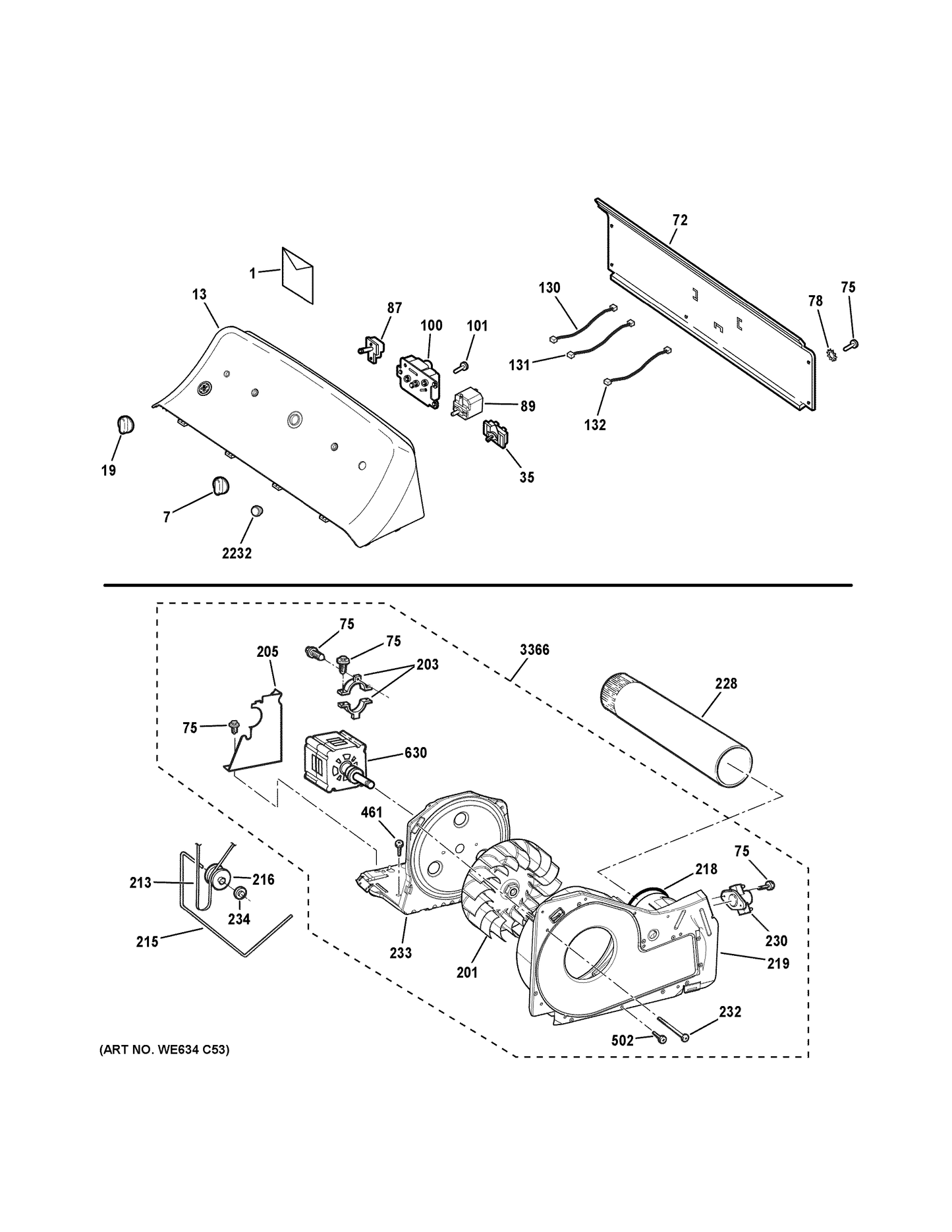 GE Thermostat WE04X26215
