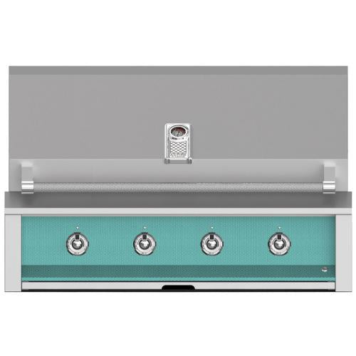 Hestan EAB42LPTQ Grill, Aspire, Built-In, (4) U-Burner, 42-Inch - Lp - Turquo