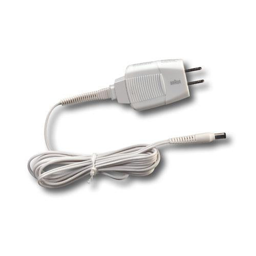 Braun Part# 67030614 White Smart Plug with Cord (Ipx4, Epilator) (OEM)