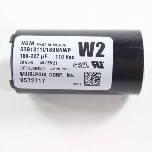 Whirlpool Motor Start Capacitor WP8572717