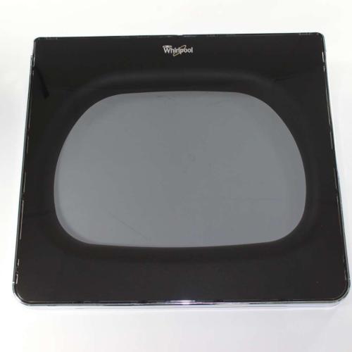 Whirlpool Part# W10614960 Outer Door Assembly (Chrome Shadow) (OEM)