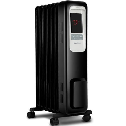 Midea NY150717QR 1500W Quick-Heat Oil-Filled Radiator Heater