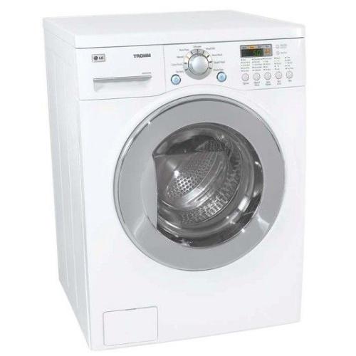 LG WM3431HW 24 Inch Washer/Dryer Combo with 2.44 cu. ft. Capacity, 9 Wash Programs and Matte Finish: White