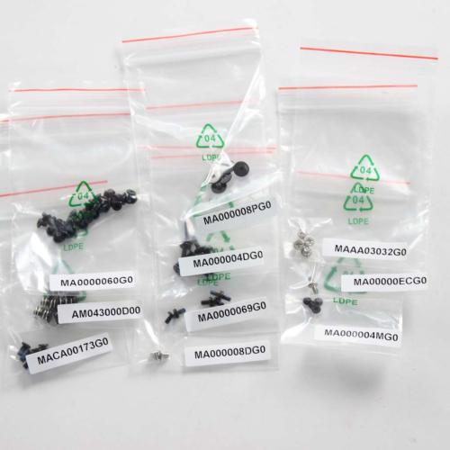 Lenovo Part# 04W1753 Screw Kit (OEM)