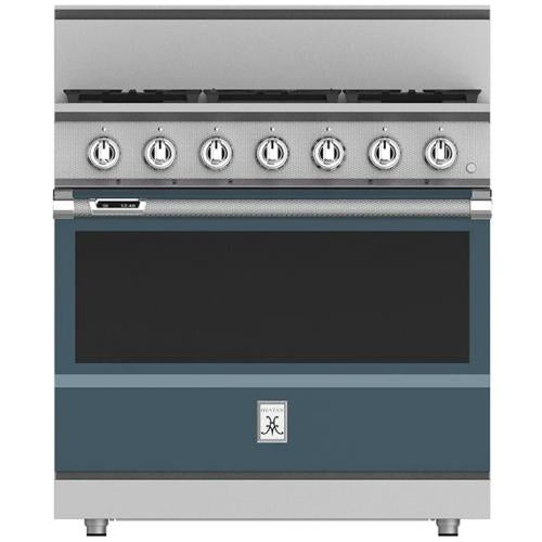 Hestan KRDS365LPGG Range, Smart, 5 Burner, Dual Fuel, 36-Inch - Lp - Dark Gray