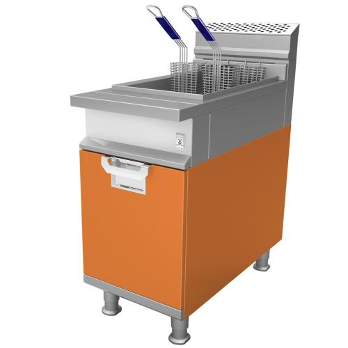 Hestan HFRR18LPH2OR Fryer, Rh, Top Assembly, 18-Inch Lp-H2, Orange