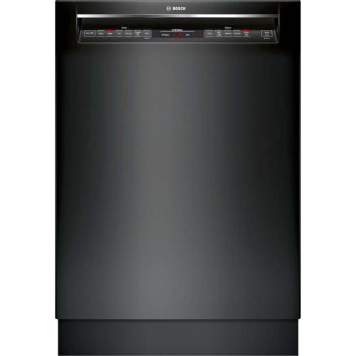 Bosch SHEM78W56N/10 800 Series Dishwasher 24'' Custom Panel Ready Black