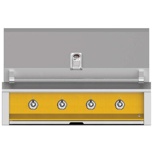 Hestan EAB42NGYW Grill, Aspire, Built-In, (4) U-Burner, 42-Inch - Ng - Yellow