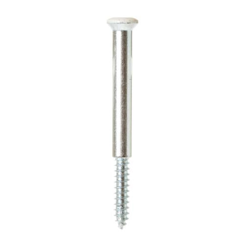 GE Part# WB01K10017 Endcap Mounting Screw (OEM) Bisque