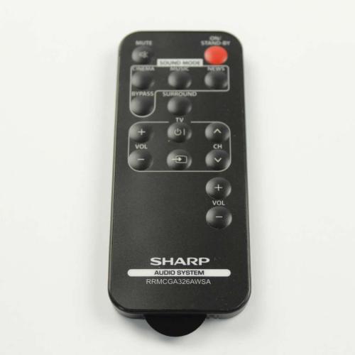 Sharp Part# RRMCGA326AWSA Remote Control - Genuine OEM