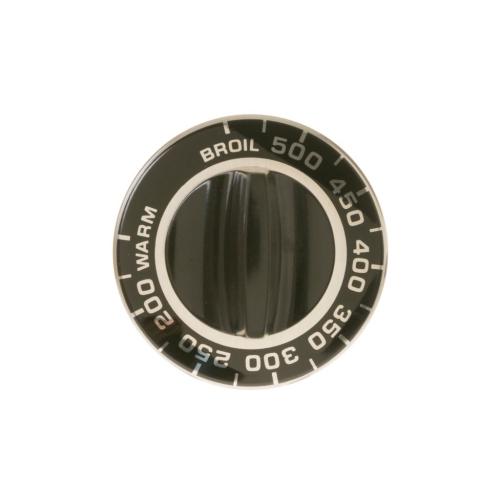 GE Part# WB3X438 Temperature Control Knob (OEM) Black