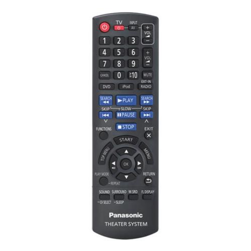 Panasonic Part# N2QAYB000702 Theater System Remote - Genuine OEM