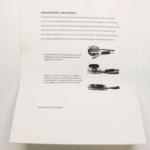 Haier Part# CABLE-SENSORKIT-NOTE Kit Instructions (OEM)