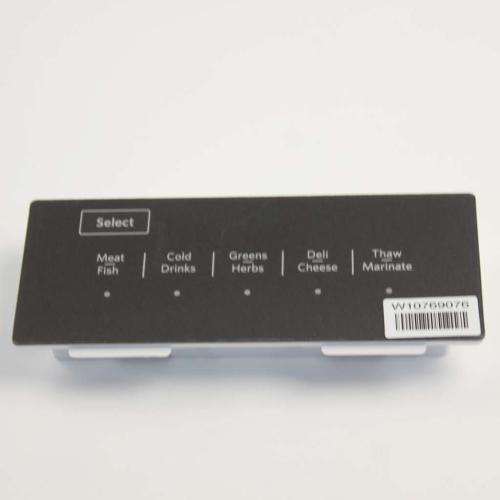 Whirlpool Temperature Controlled Drawer User Interface Assembly WPW10769076