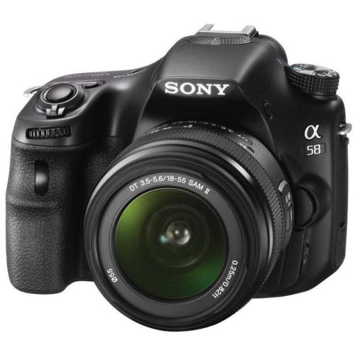 Sony SLTA58 Translucent Mirror Technology™ DSLR (body)