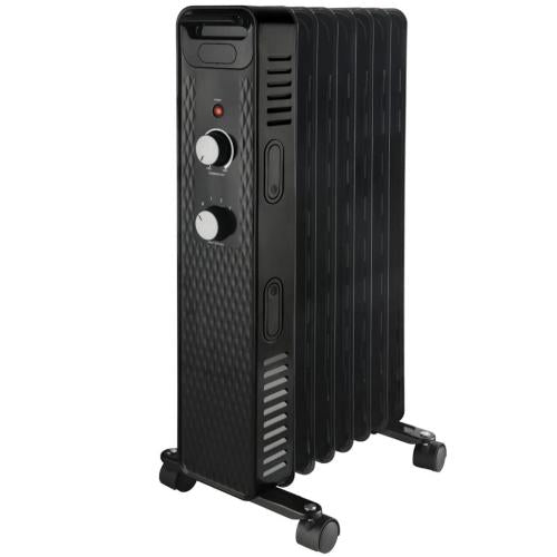 Midea PSH07O2ABB Pelonis 1500W Oil-Filled Electric Radiant Heater