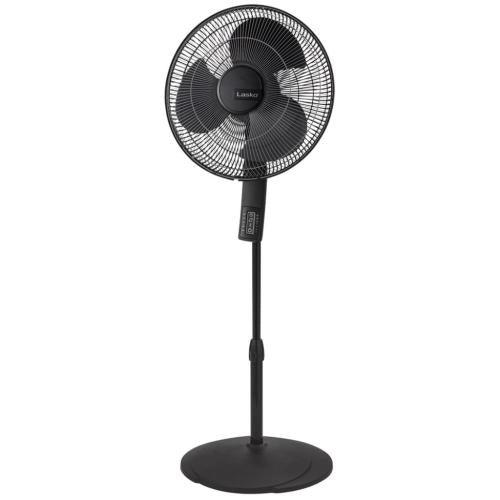 Lasko S16612 18-Inch 4-Speed Remote Control Large Room Stand Fan