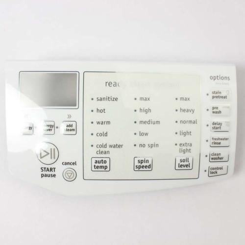 Frigidaire Part# 137310410 Decorated Display Panel (OEM) White