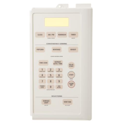 GE Part# WB07X10872 Key Panel Assembly (OEM) Bisque